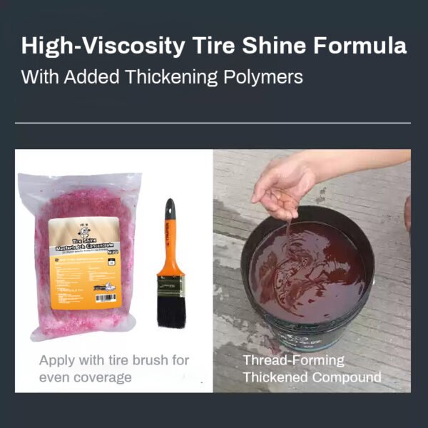 High-Viscosity Tangforce Tire Shine with Thickening Polymers - Image 5