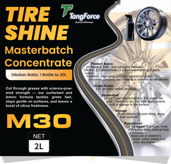 High-Viscosity Tangforce Tire Shine with Thickening Polymers - Image 8